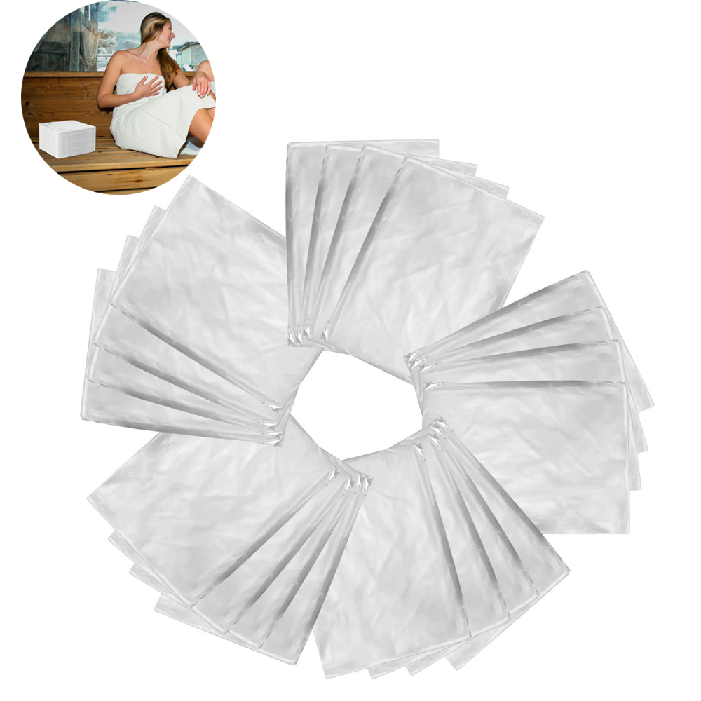 Sauna Blanket Infrared - 50PCS Disposable Plastic Sheeting for Body