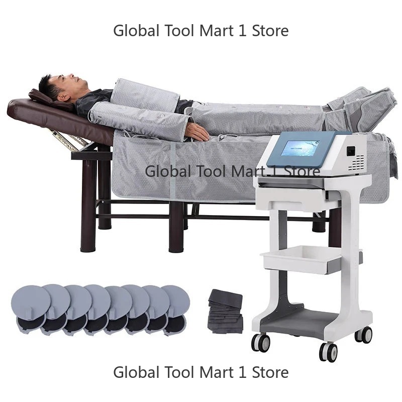 Sauna Blanket Infrared - 3 In 1 Pressotherapy Infrare--d Lymphatic