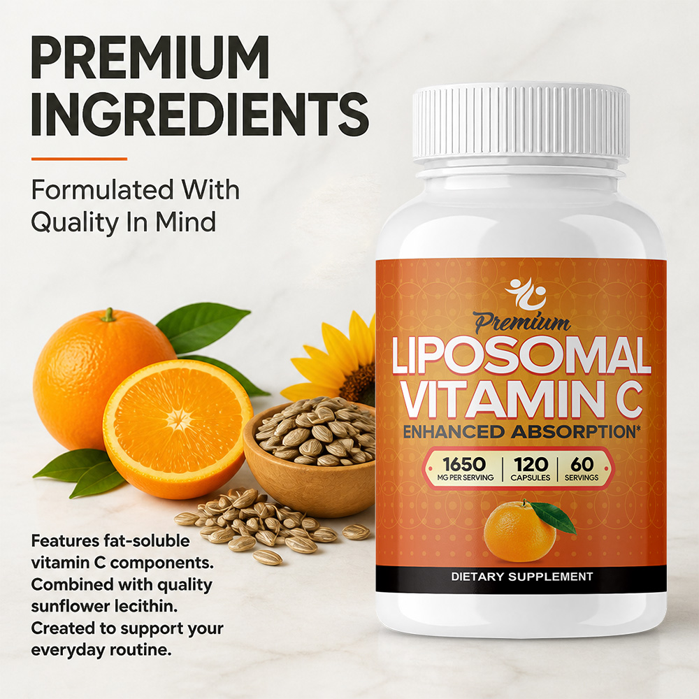 Liposomal Vitamin C Capsules 1 - Health Wellness Vitamins review and price
