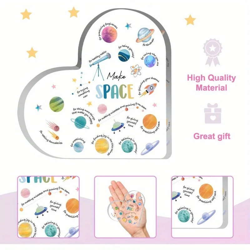 Acrylic Heart Mental Health De - Therapy Health And Wellness review and price