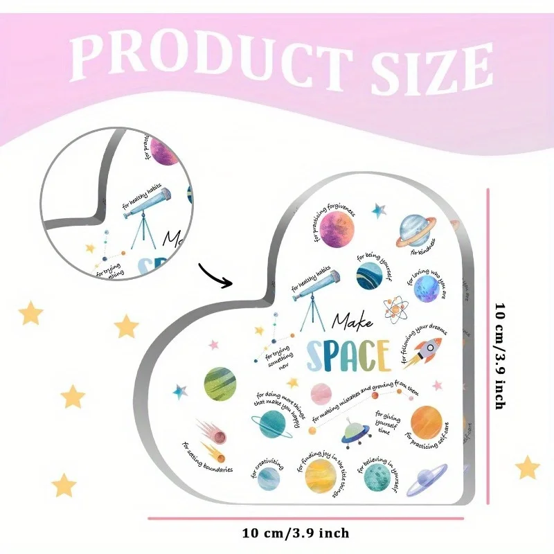 Acrylic Heart Mental Health De - Therapy Health And Wellness review and price