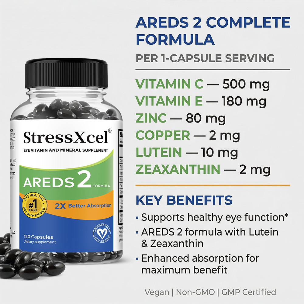AREDS 2 Eye Capsules, Lutein & - Health Wellness Vitamins review and price
