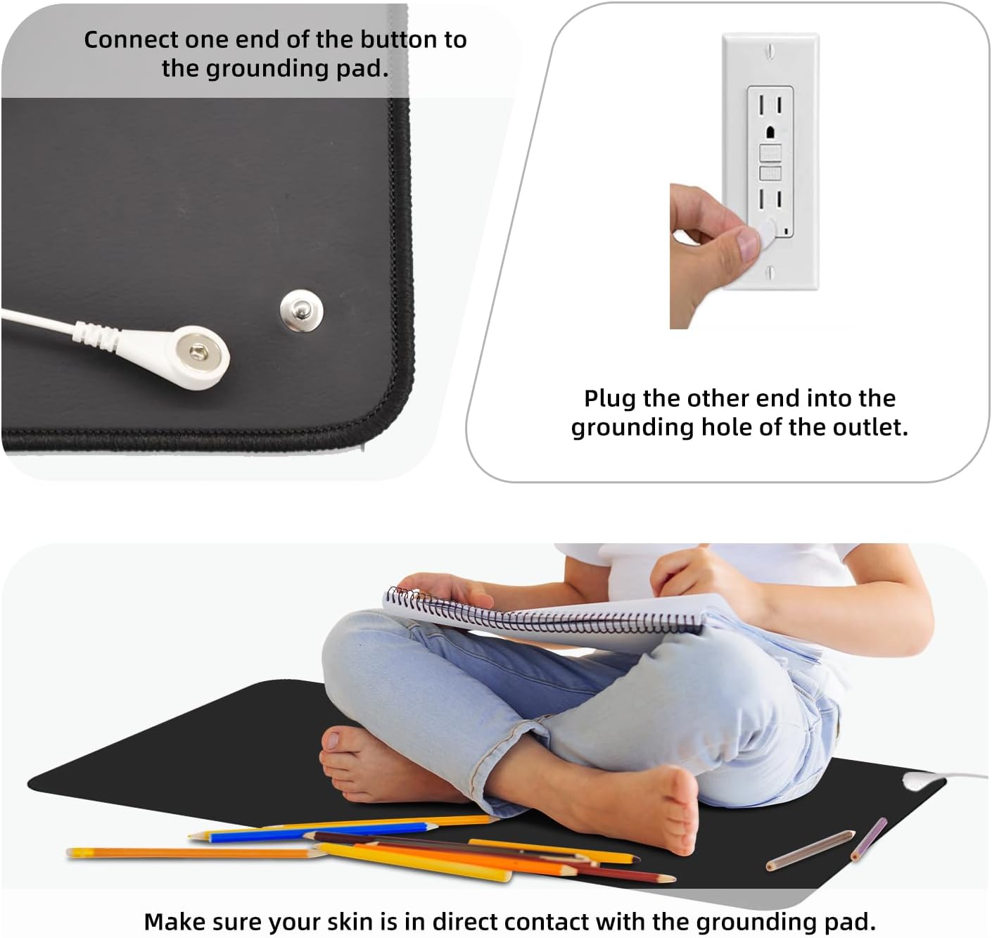 40X60CM Grounding Mat With Gro - Therapy Health And Wellness review and price